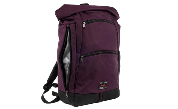 The Addax 31 in Aubergine Ballistic with a Northwest Sky 200 Halcyon interior